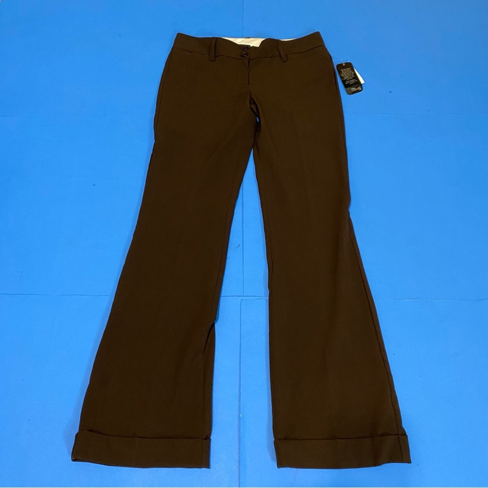 NWT! Dana Chic Brown Trousers size 3